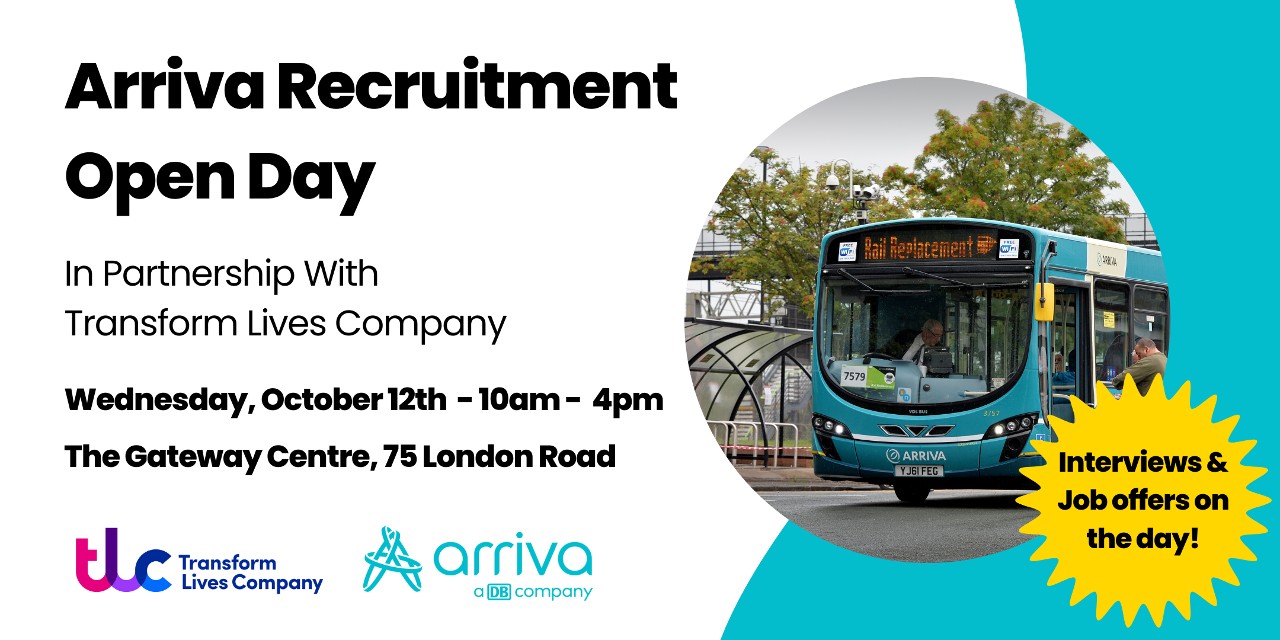 Arriva Recruitment Open Day - October 12th